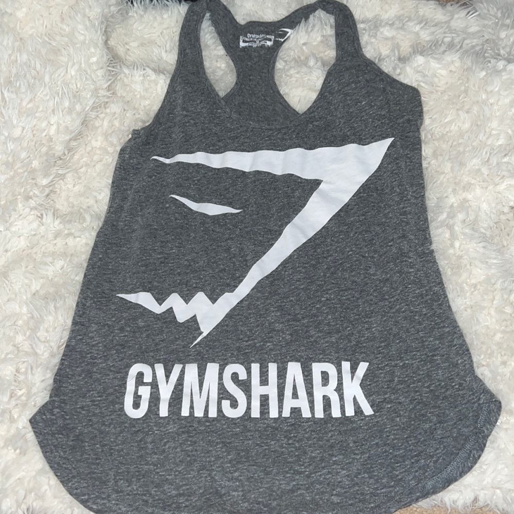 Gymshark grey tank top